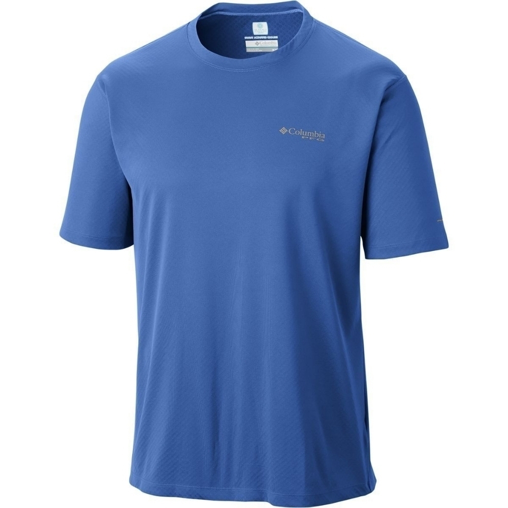 Columbia Men's Short Sleeve Tee in Blue